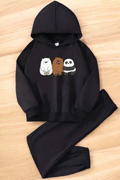 FashionHere Παιδικό Σετ Φόρμας με Στάμπα (Κάτω και Άνω Μέρος)