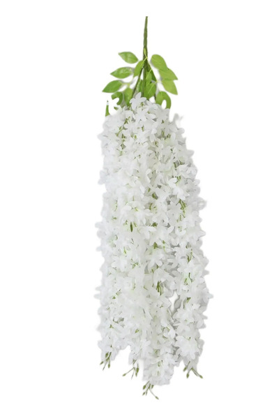 NAHAMİS TRADE 4 DALLI BEYAZ SARKAN AKASYA ORGANİZASYON DEKARASYON SÜSÜ