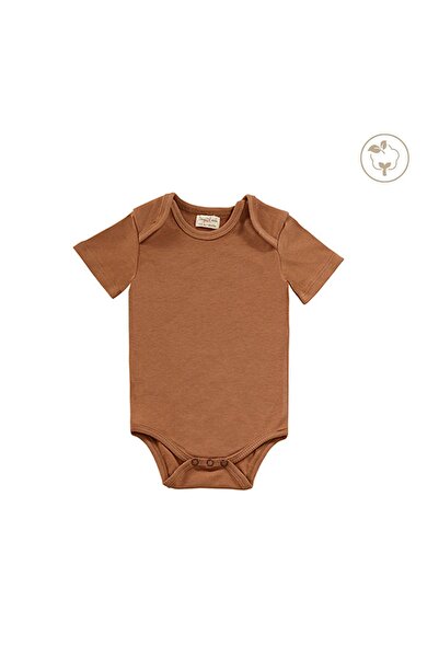 tinylamb Buddy Bears 3 Months-1.5 Years Baby Organic Cotton Short Sleeve Snap Bodysuit Set