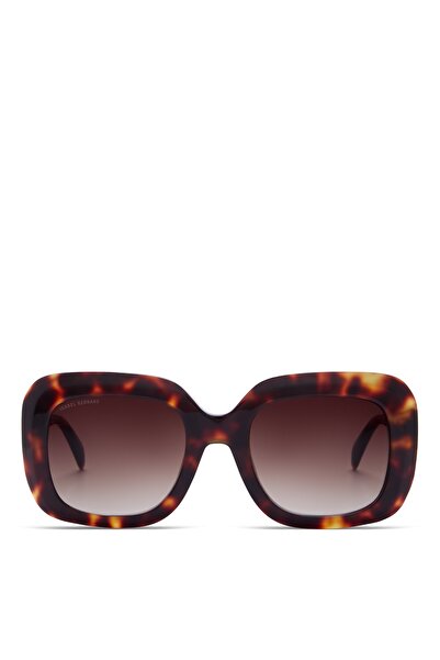 Isabel Bernard La Villette Rive Braun Tortoise Quadratisch Sonnenbrille Ib400003-14-14