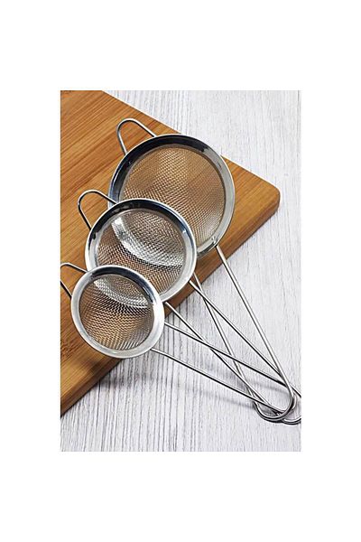 3B Trend Stainless Steel Strainer Set - Set of 3