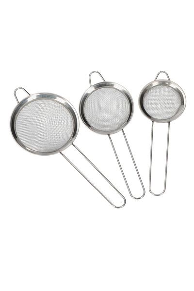 3B Trend Stainless Steel Strainer Set - Set of 3