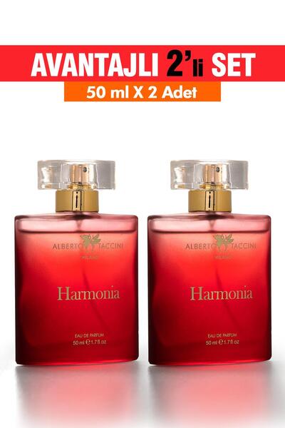Alberto Taccini 2'Li Set Alberto Taccini Harmonia Kadın Parfümü 50 ml