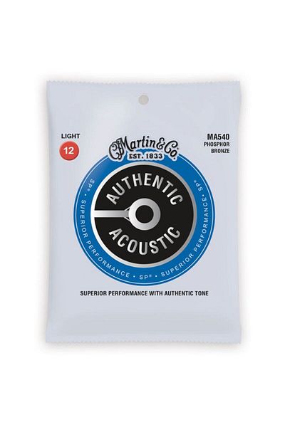 MARTIN & CO Martin Co Ma540 Sp - Phosphor Bronze Acoustic Guitar Strings (Light 12-54)