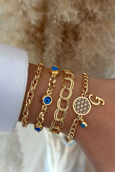 Trendy Butik G Harfli Yaşam Bileklik Kombini