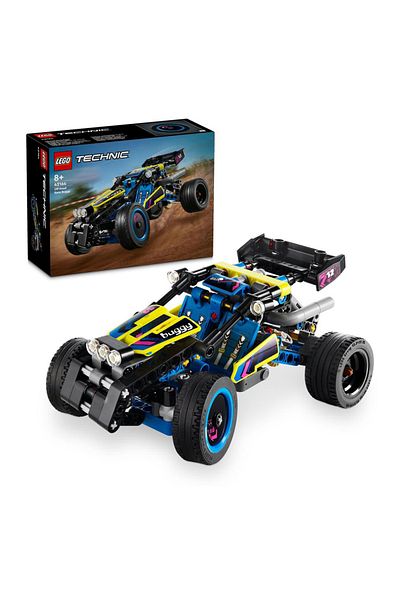 LEGO Technic Off-Road Race Buggy 42164 - Durable 219pc Racing Car Toy Creative Play Building Kit