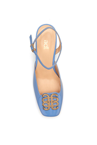 adL Leather Logo Detailed Shoes