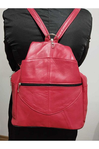 atter GENUINE LEATHER LUXURY BACKPACK