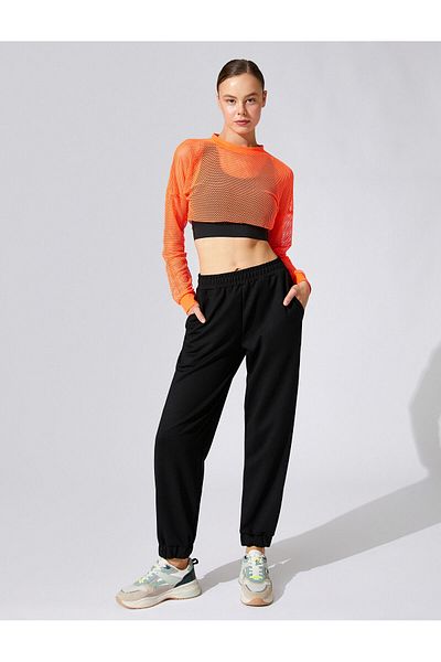 Koton Jogger Sweatpants Modal Blend Silky Textured