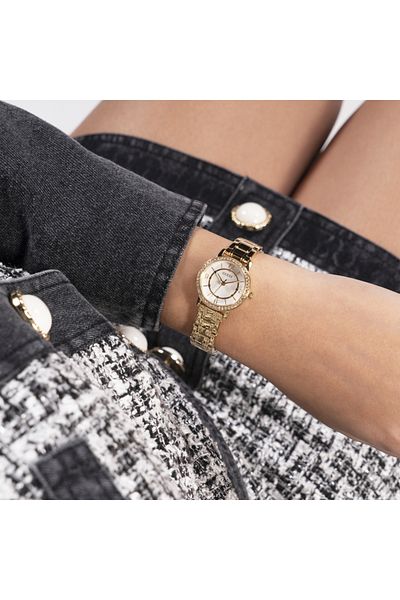Guess Damenuhr Gold Gw0468l2