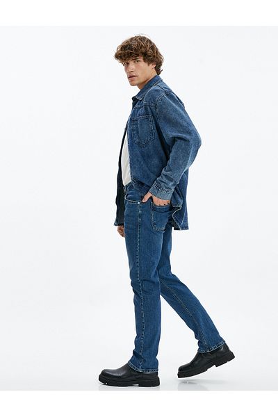 Koton Mark Jean - Blugi cu picioare drepte