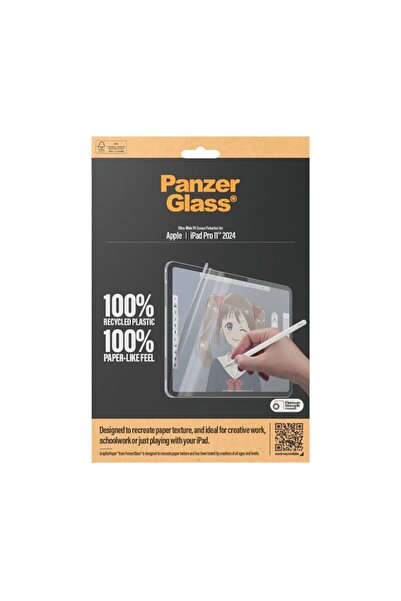 Panzer Glass Screen Protector GraphicPaper For iPad Pro 11" 2024 - Wide and Clear