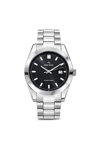 Mats Meier Grand Cornier Herren Uhr Silber Mm00514