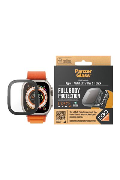 PanzerGlass Apple Watch Ultra 49mm Full Body With D30 - Black