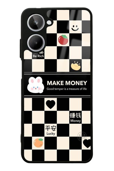 Spoyi Oppo Realme 10 Make Money Design Glossy Phone Case