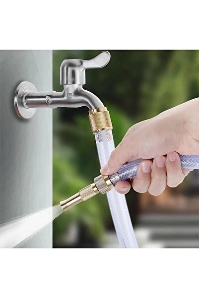 Makkam Home MH Tazyikli Hortum Ucu, Araba Yıkama Hortum Başlığı, Yüksek Basınçlı Hortum Başlığı, Bitki Sulama