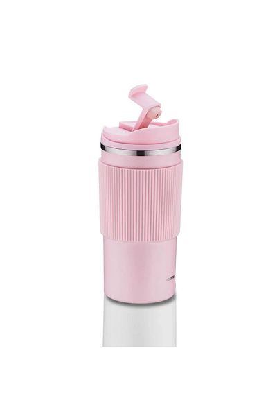KORKMAZ Freedom Plus Pink Coffee Glass A5539-5