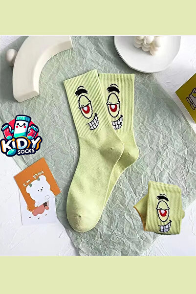 kidy Зелени сладки чорапи с герои