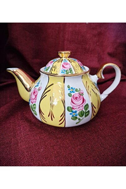 BY.RAYKA PORSELEN El Dekor Yellow Tee