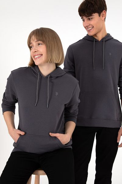 U.S. Polo Assn. Men's Regular Fit Hooded Basic Sweatshirt - 50295167 -Vr006