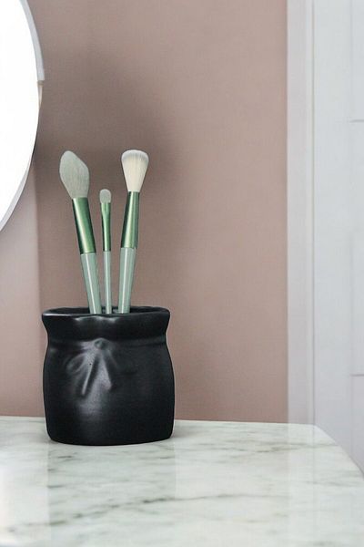 Evene Black Makeup Organizer - Brush Holder Organizer Model 8