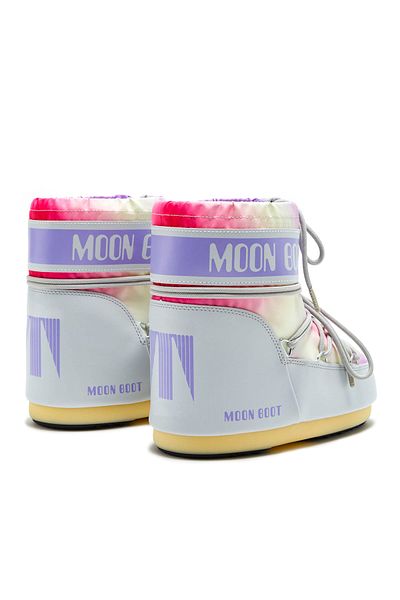 MOON BOOT Icon Low Tie Dye Glacier Grey Women'S/Girls' Boots - 14094200 -002