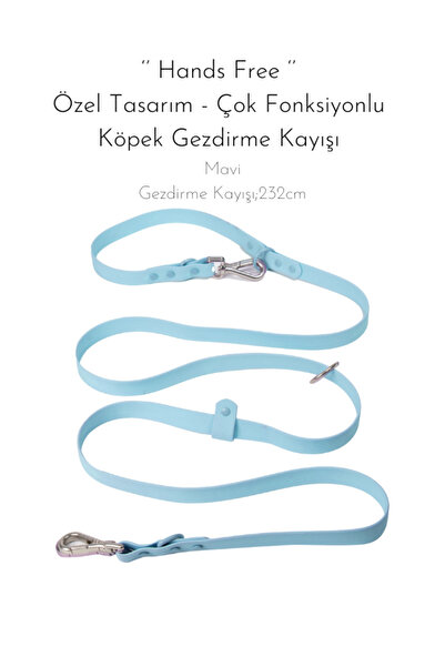 PAKEWAY ‘’ Hands Free ‘’ Eller Serbest Çok Fonksiyonlu Köpek Gezdirme Kayışı Su Geçirmez