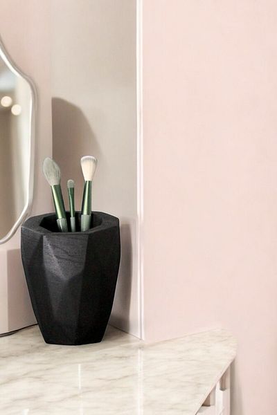Evene Black Makeup Organizer - Brush Holder Organizer Model 19