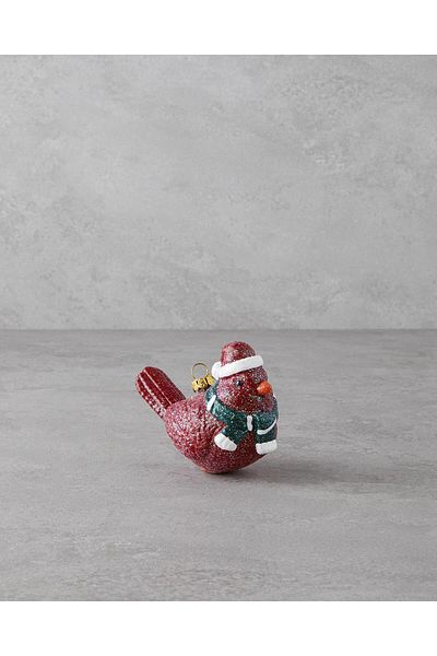 English Home 8 cm Red Abrazo Christmas Tree Ornament