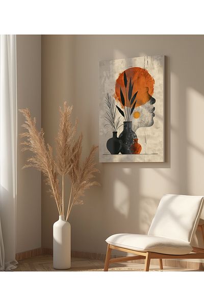 KOLDEMİR Bohemian Home Decoration Painting Bohemian Canvas Painting