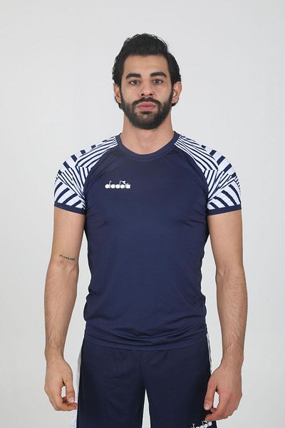 Diadora Μπλουζάκι Derby Navy Blue White