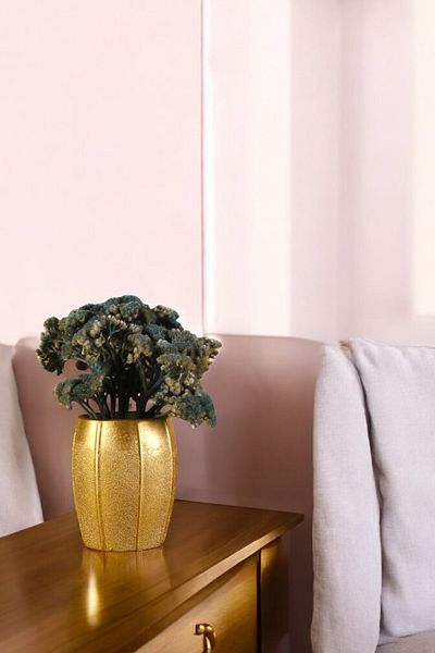 Evene Home Decoration Vase - Small, Table Top, Gold Color, Model 44