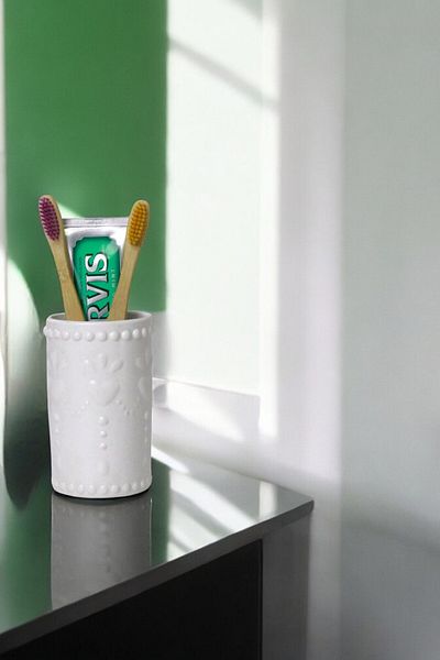 Evene Toothbrush Holder Toothbrush Holder Toothbrush Stand Toothbrush Holder White Model 10