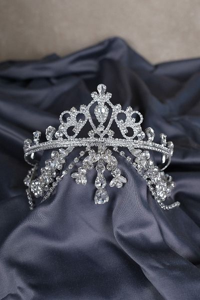 Hayalperest boncuk Hürrem Fringed Frontlet Bridal Henna Crown