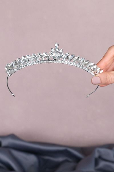 Hayalperest boncuk Thin Shuttle Stone Bridal Henna Crown