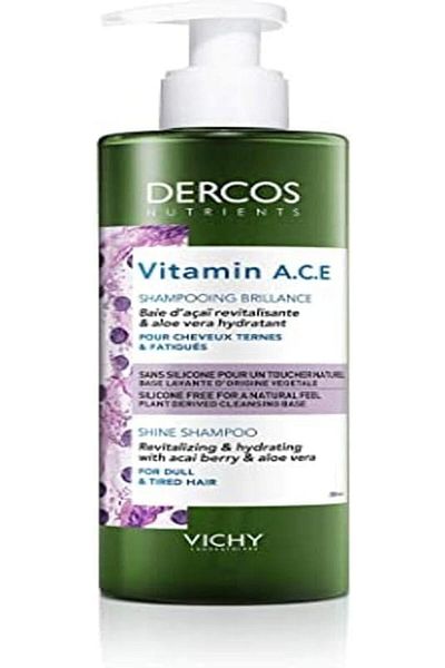 Vichy Dercos Nutrients Vitamin Shine Shampoo 250ml