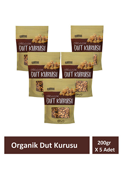 Harras Organik Dut Kurusu 200gr X 5 Paket
