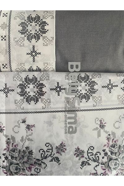 SENLİFE Cotton Single Belysima Duvet Cover Set - Elastic
