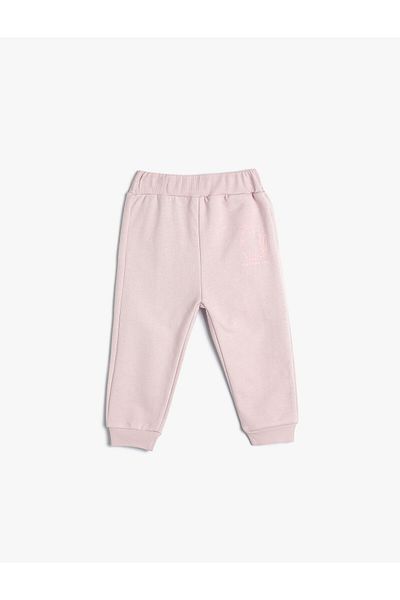 Koton Basic-Jogginghose aus Baumwolle – elastische Taille