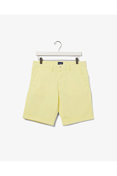 Gant Erkek Sarı Regular Fit Şort