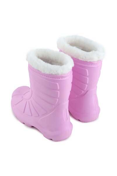 Tuğba Ortopedi 689 Çocuk Hafif Sıcak Astarlı Yağmur Çizmesi