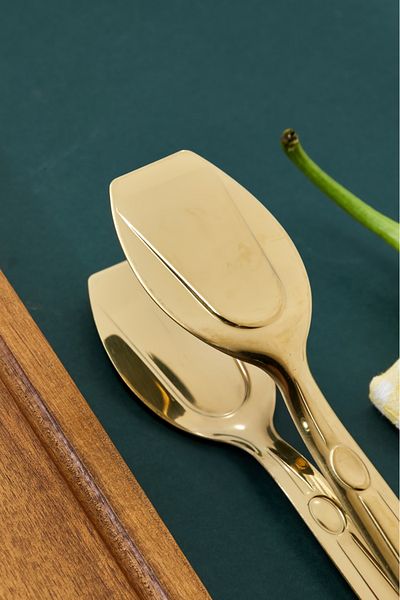 Cooker Luxury Stainless Steel Cake Tongs