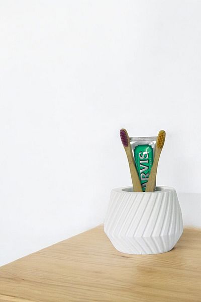 Evene Toothbrush Holder Toothbrush Holder Toothbrush Stand Toothbrush Holder White Model 21
