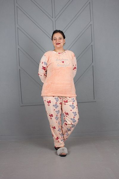 Truva XXL Plus Size Velsoft Nightgown Suit