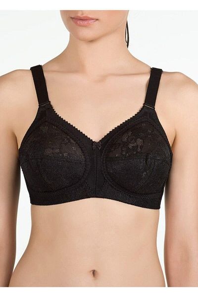 Kom Romance Underwireless Gatherer Lace Susheni - Μαύρο