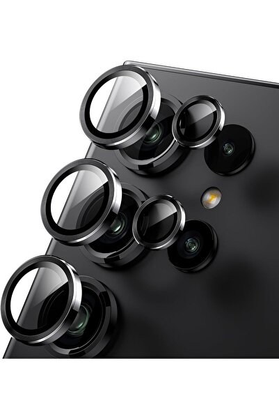 Kipgsm Galaxy S24 Ultra Uyumlu Safir Lens Koruyucu Su Geçirmez İz Bırakmaz Ka...