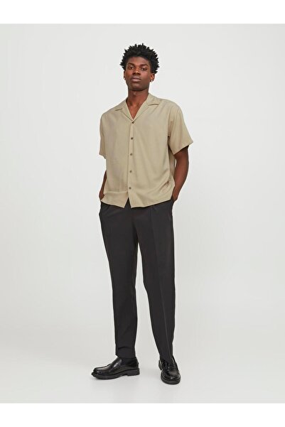 Jack & Jones Jack&Jones Oversize Kısa Kol Erkek Gömlek - Minimalist & Rahat