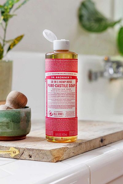 DR.Bronner's Multi-Purpose Liquid Soap Rose Scented 473ml