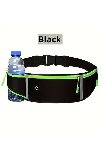GlassySKY Running Waist Bag,Sports Belt Bag, Waterproof, Anti Theft, Invisible, for Training, Hiking