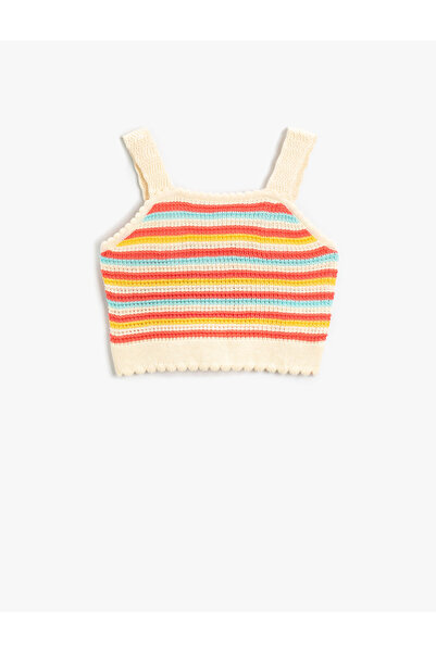 Koton منقوشة المحاصيل القميص الداخلي التريكو